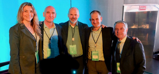 Hall together with fellow speakers and Ferrer representatives Hall together with fellow speakers and Ferrer representatives
