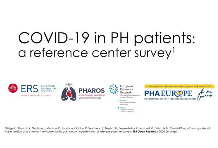 COVID-19 - PH reference center survey published