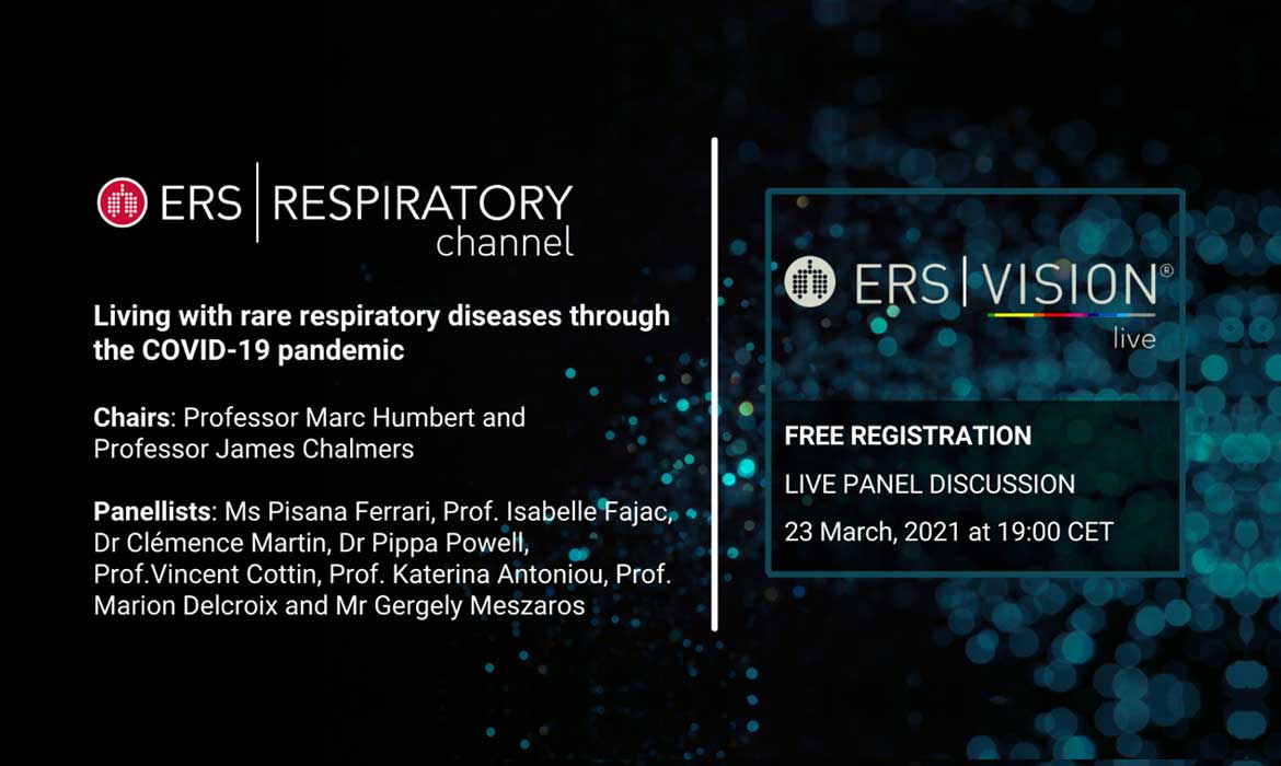 ERS Vision Live: Living with rare respiratory diseases through the COVID-19 pandemic