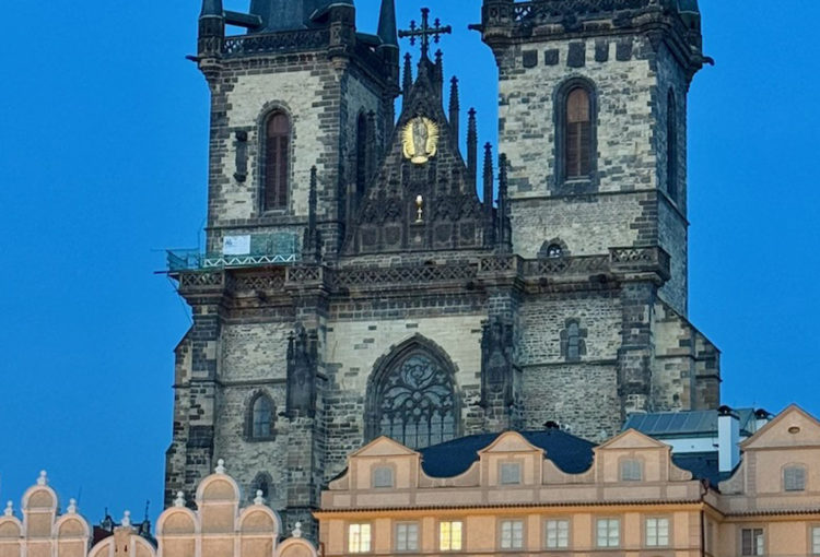 Prague by night