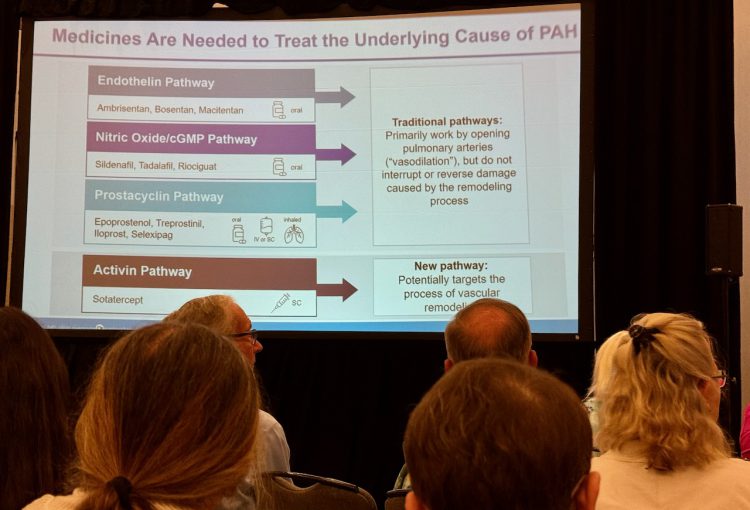Informative slide from a session