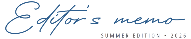 Mariposa Journal - Editor's Memo 2026 Summer
