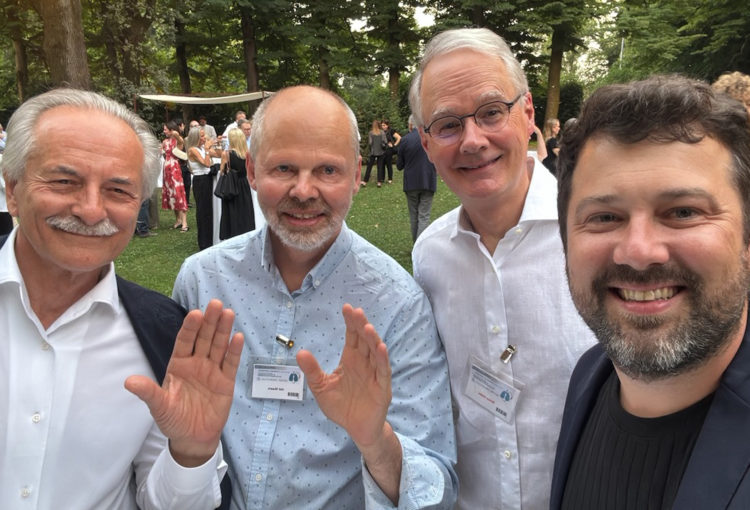 Four task force 1 members: Prof. Torbicki (Poland), me, Prof. Gibbs (England), Prof. Moles (USA)