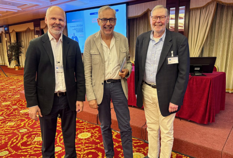Me, Prof. Galié (Italy), Prof. Rubin (USA)