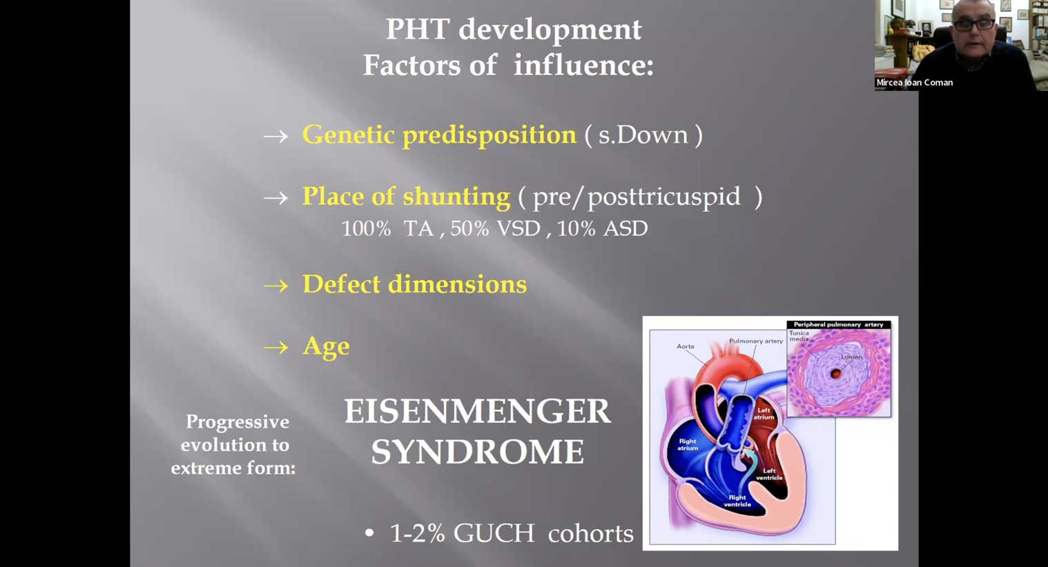 PHT development Factors of influence
